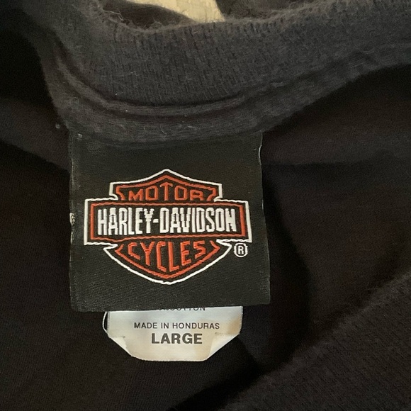 Harley-Davidson Shirt Mens Jim’s Florida Tee Black Biker Motorcycles Size Large - Picture 4 of 7